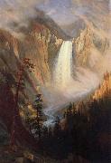 Albert Bierstadt Yellowstone Falls oil painting on canvas